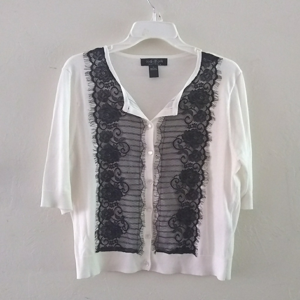 August Silk Cartigan